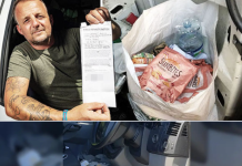 Man Receives Points on License and Fine for Dangerous Amount of Rubbish in His Car