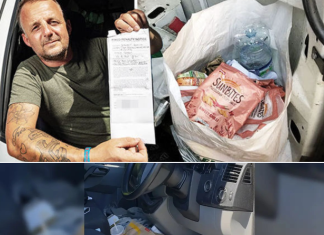 Man Receives Points on License and Fine for Dangerous Amount of Rubbish in His Car
