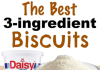 Sour Cream Biscuits (3-ingredients)