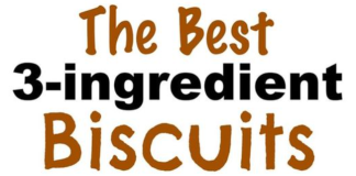 Sour Cream Biscuits (3-ingredients)
