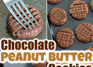 Chocolate Peanut Butter Cookies