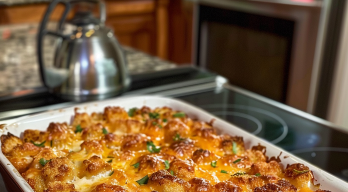 Irresistible Tater Tot Casserole – A Family Favorite!