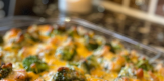 Healthy Chicken Broccoli Casserole
