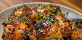 Sweet Garlic Chicken Delight