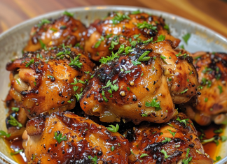 Sweet Garlic Chicken Delight