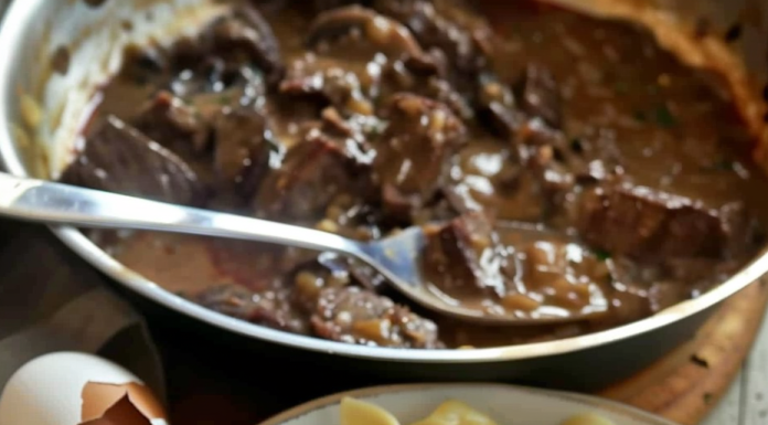 Mouthwatering Beef Tips, Egg Noodles, and Creamy Gravy You Need to Try!