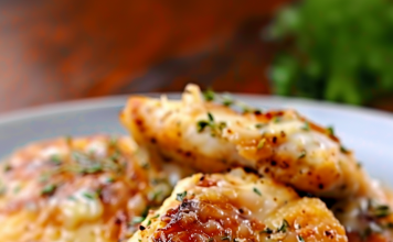 Indulge in the Ultimate Comfort Food: Creamy Parmesan Chicken Delight – A Flavor Sensation!