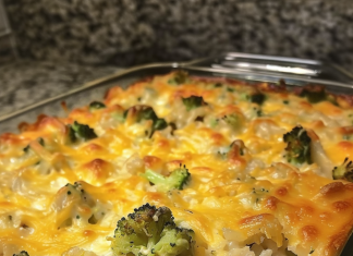 You Have to Try This Broccoli, Rice, Cheese, and Chicken Casserole!
