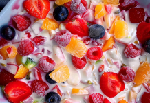Refreshing Frozen Fruit Salad Delight