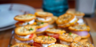 Irresistible Ritz Cracker Party Sandwiches