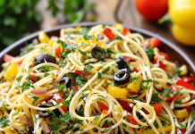 Fresh California Spaghetti Salad