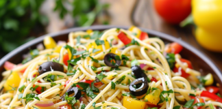 Fresh California Spaghetti Salad