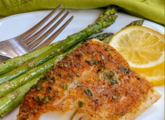 Lemon Pepper Baked Cod