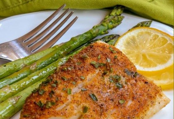 Lemon Pepper Baked Cod