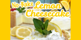 No Bake Lemon Cheesecake