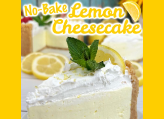 No Bake Lemon Cheesecake