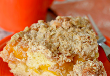 PEACH COFFEE CAKE