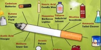 Ever time you smoke, this is what you are actually consuming