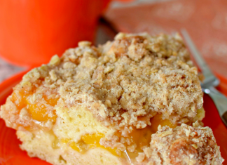 PEACH COFFEE CAKE