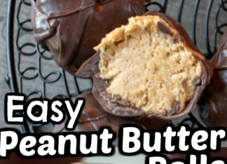 4-ingredient Peanut Butter Balls