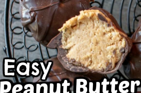 4-ingredient Peanut Butter Balls