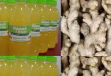 HOW TO MAKE GINGER JUICE