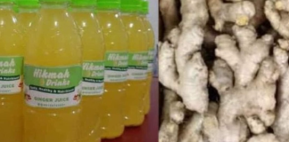 HOW TO MAKE GINGER JUICE