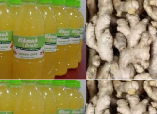 HOW TO MAKE GINGER JUICE