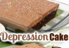 Chocolate Depression Cake – No Milk, Eggs or Butter