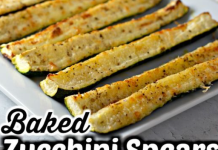 Baked Zucchini Spears