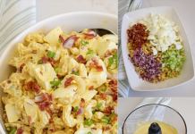 DEVILED EGG PASTA SALAD