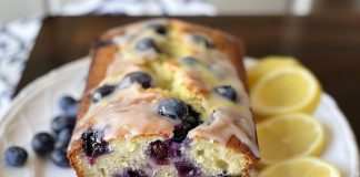Refreshing Treat: Lemon Blueberry Bread – Perfectly Sweet and Tangy!
