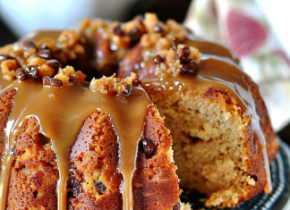 Indulge in Decadence: Brown Sugar Caramel Pound Cake – Every Bite is Bliss.