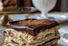“Decadent Delight: Chocolate Eclair Cake – A Dreamy Dessert!