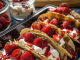 Sweet Sensation: Mini Strawberry Cheesecake Tacos – A Bite-Sized Delight!