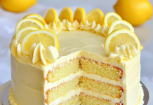 Light & Luscious: Lemon Velvet Cake – A Slice of Citrus Heaven!