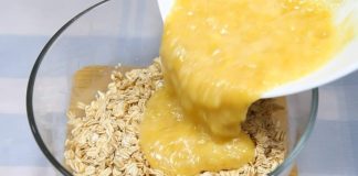 Sugar-Free Apple Banana Oatmeal Pancakes