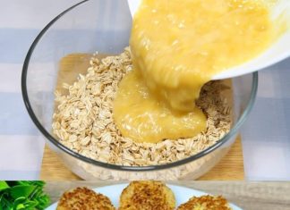 Sugar-Free Apple Banana Oatmeal Pancakes