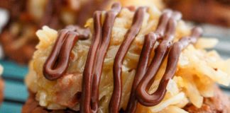 German Chocolate Cookies