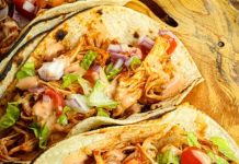 Crock Pot Chicken Tacos