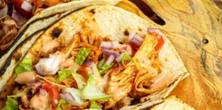 Crock Pot Chicken Tacos