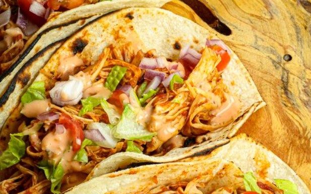 Crock Pot Chicken Tacos