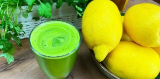 Parsley and Lemon Juice: Relieve Swelling and Remove Excess Fluid from the Body
