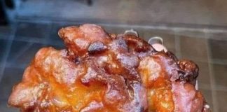 Homemade Apple Fritters.
