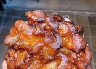 Homemade Apple Fritters.