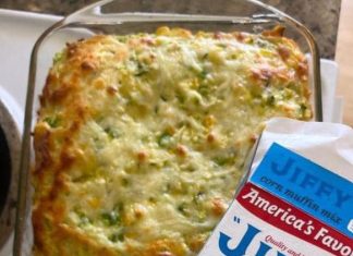 Zucchini Cornbread Casserole