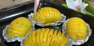 Garlic and Herb Baked Potatoes