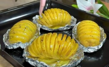 Garlic and Herb Baked Potatoes