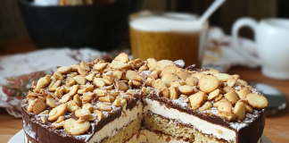 Effortless Dessert: No-Bake Biscuit Cake – Quick, Easy, and Scrumptious!