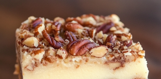 Decadent Delight: Pecan Cheesecake Squares – Nutty and Creamy Perfection!